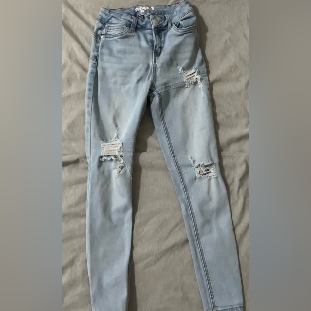 Refuge 1 mid rise push up jeans (girls)